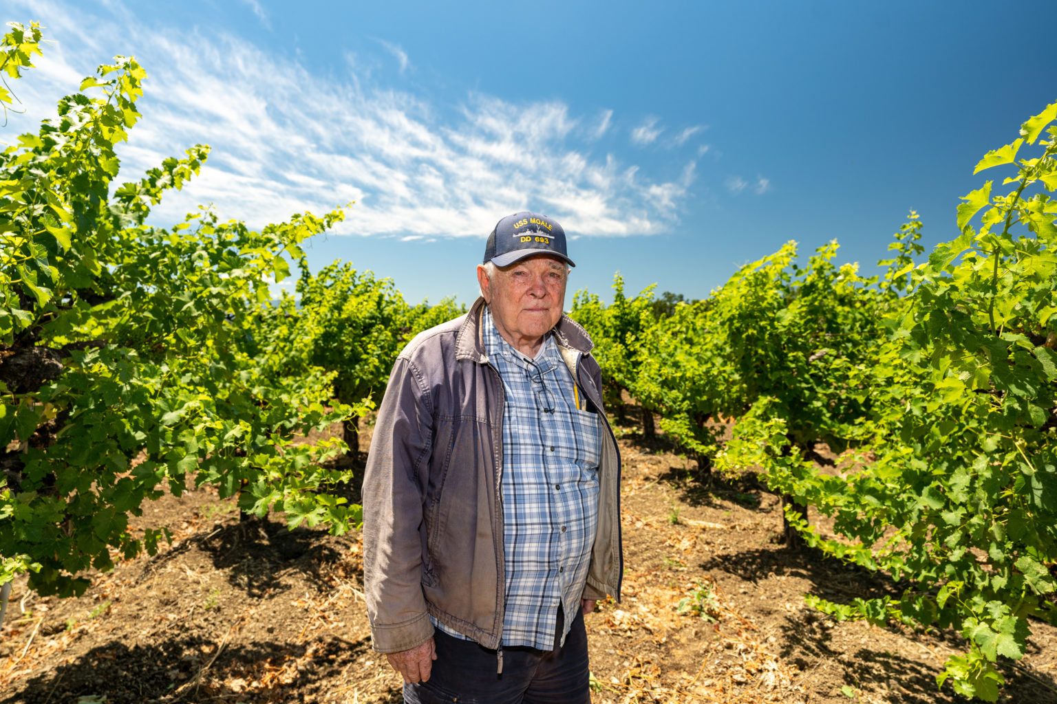 ‘Keep Chugging Along’ Potter Valley wine grape grower defies early