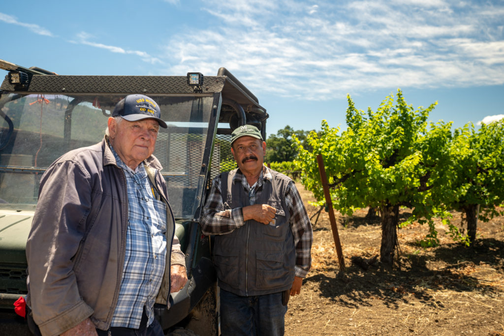 ‘Keep Chugging Along’ Potter Valley wine grape grower defies early