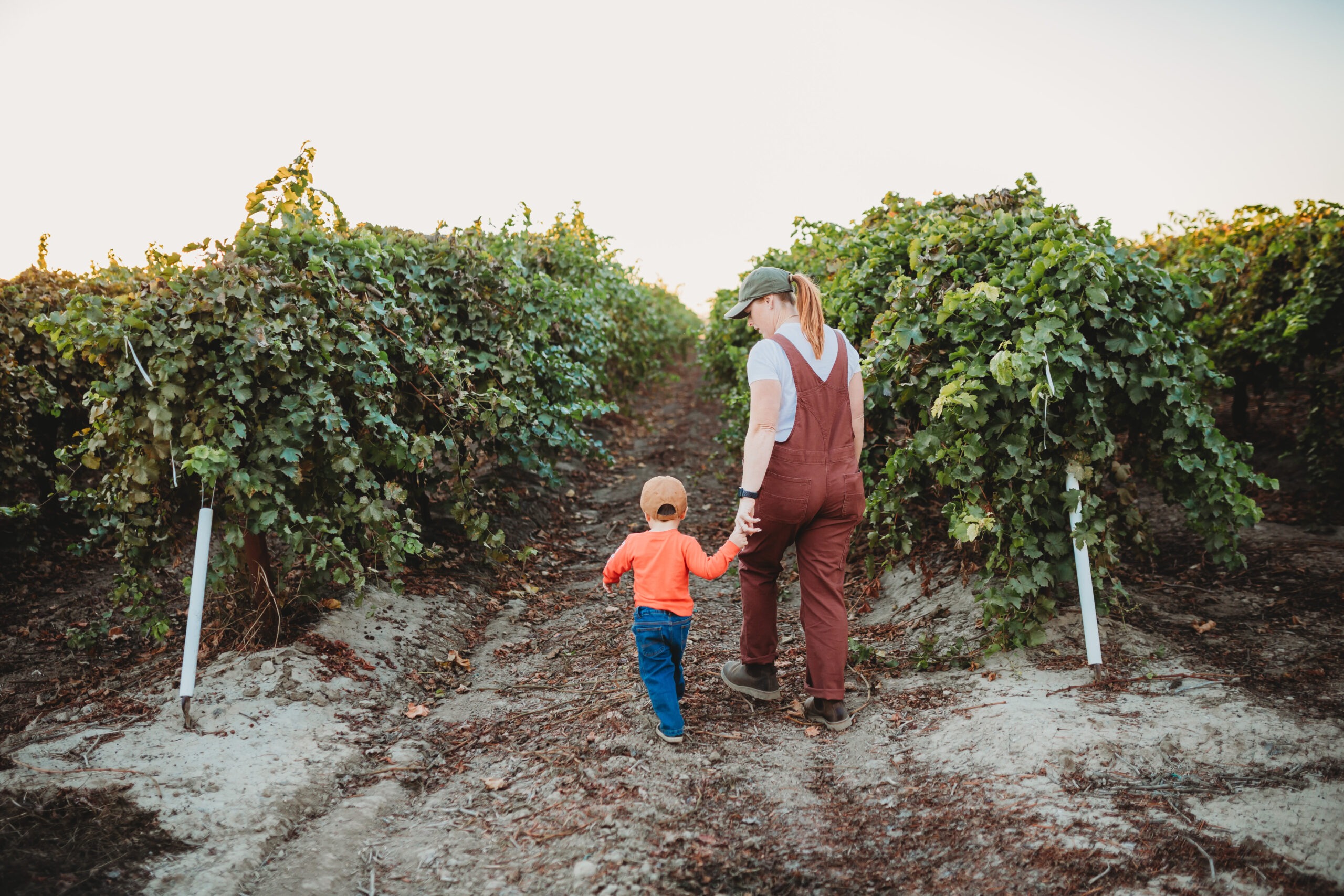 Tara Beaver Walking Through Vines